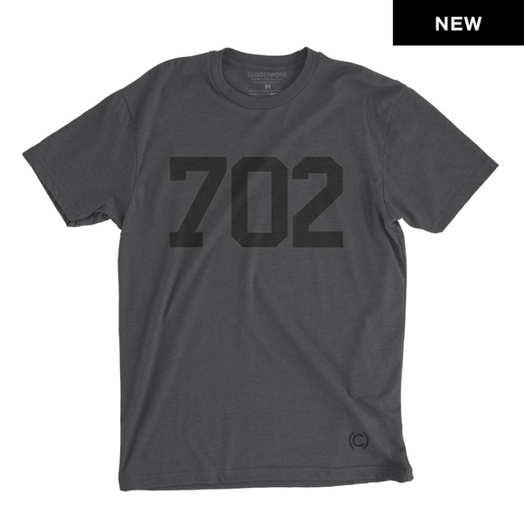 NEW 702 Las Vegas Tee - Gray - Picture 1 of 1